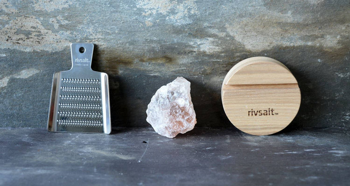 Himalayan Rock Salt Grater Set H188