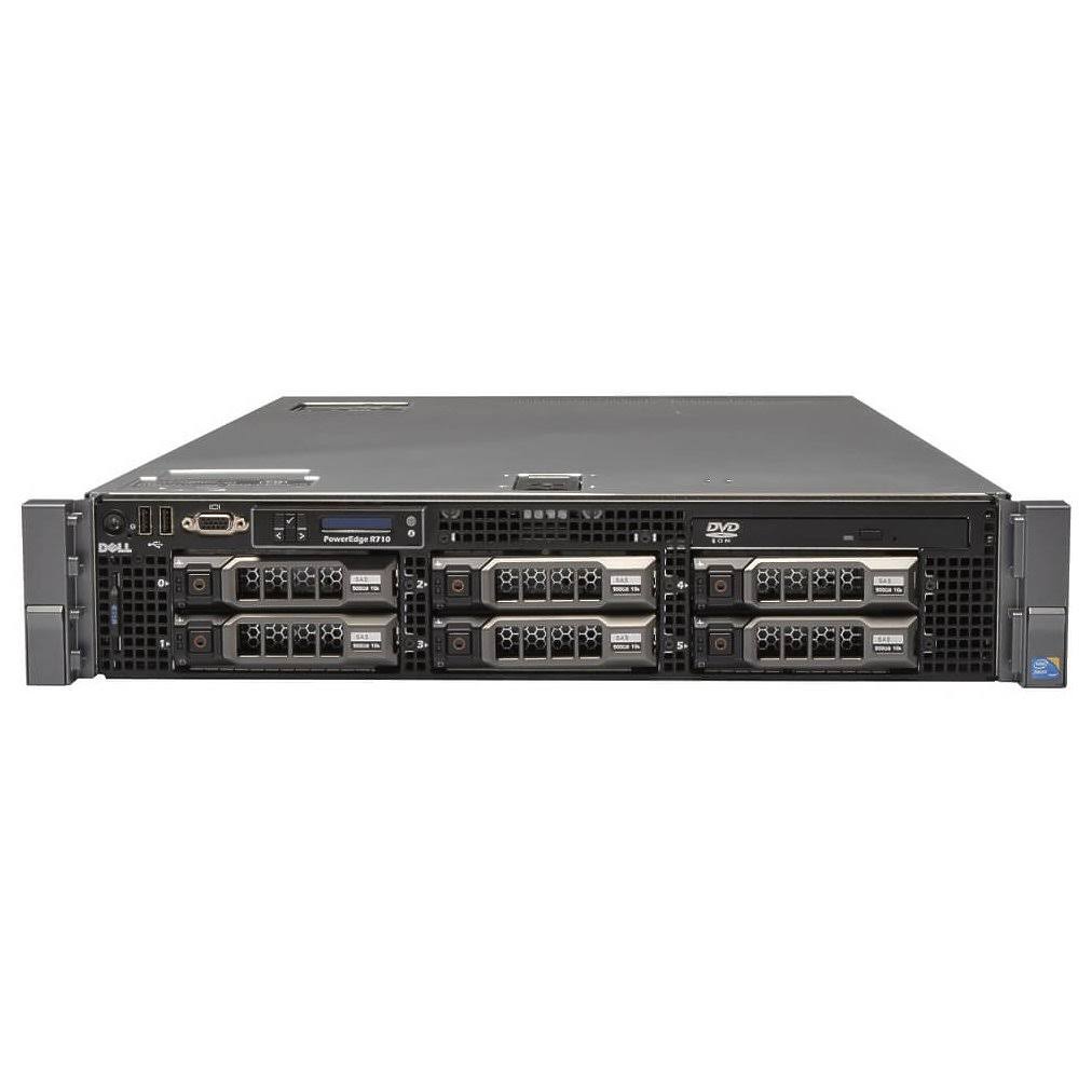 Dell PowerEdge R710 LFF X5670 Six Core 2.93Ghz 144gb 2x 500GB SAS 6i/R X9951