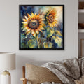 Framed Canvas Art Print 30 in. wide x 30 in. high E19054