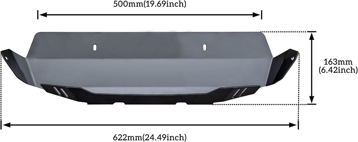 Aluminum Radiator Protector Skid Plate (1PCS) N47757