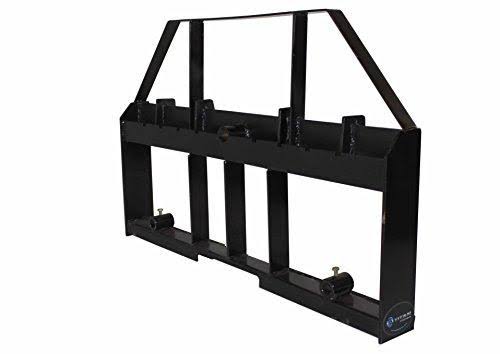 60x22 Skid Steer Pallet Fork Attachment 5500 lb Capacity Quick Tach B202808