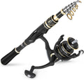 Telescopic Carbon Fiber Fishing Rod and Reel Combo Y996