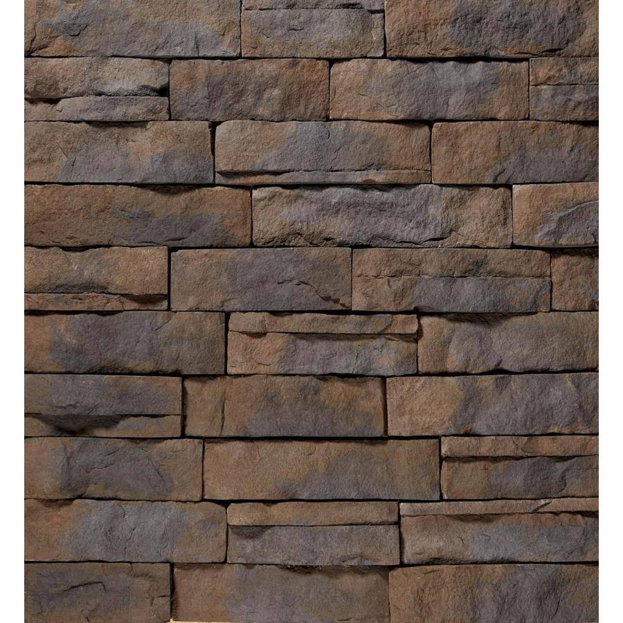 Walnut Manufactured Stone Veneer Corners P9884
