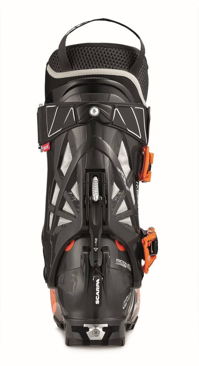 Orange Ski Boots I519