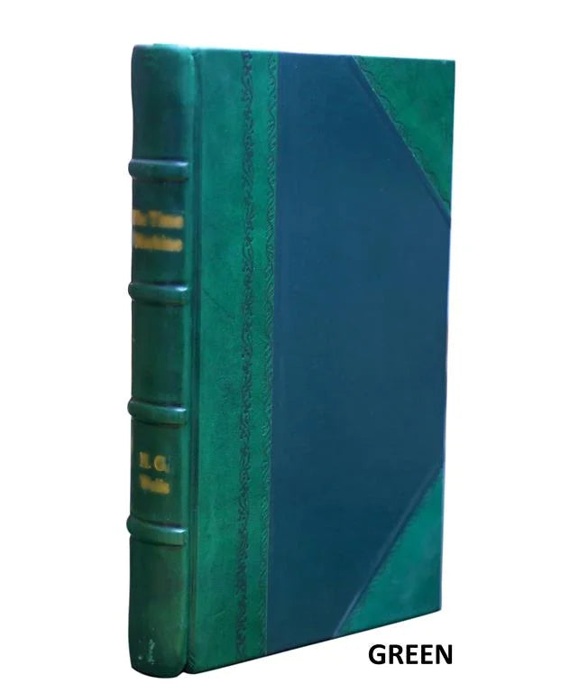 1917 Leather Bound Book Q119