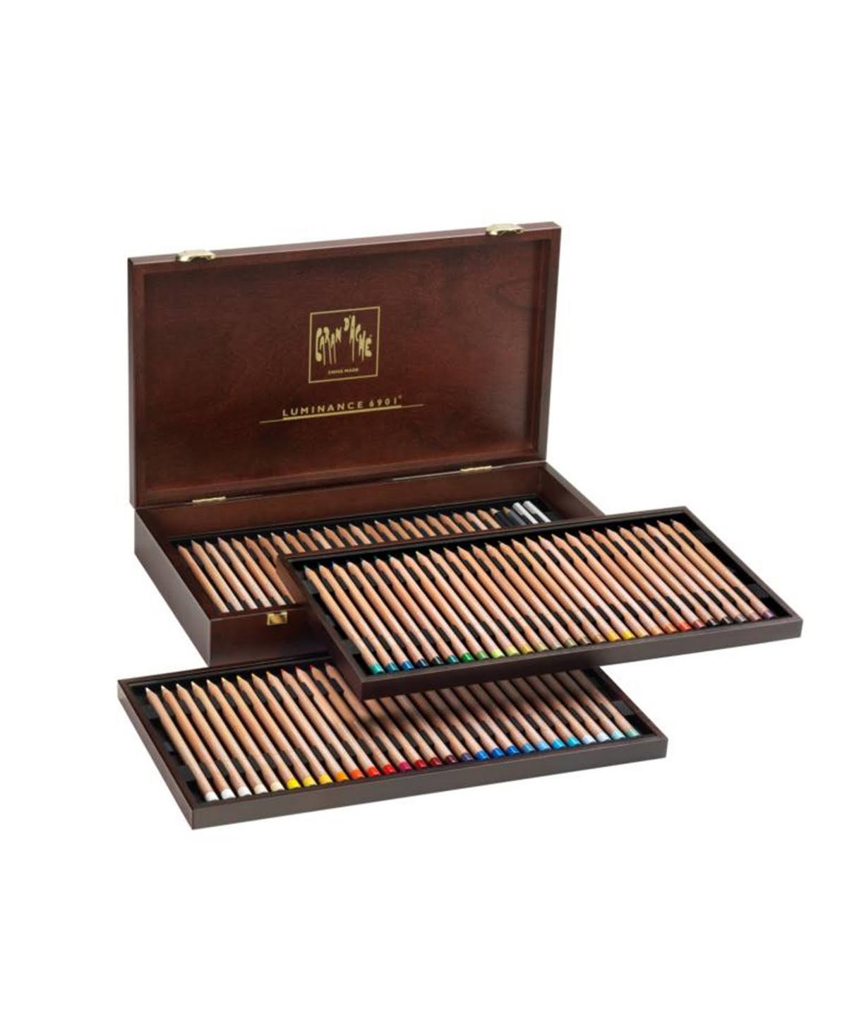 Color Pencil Wooden Box Set of 76 U98984