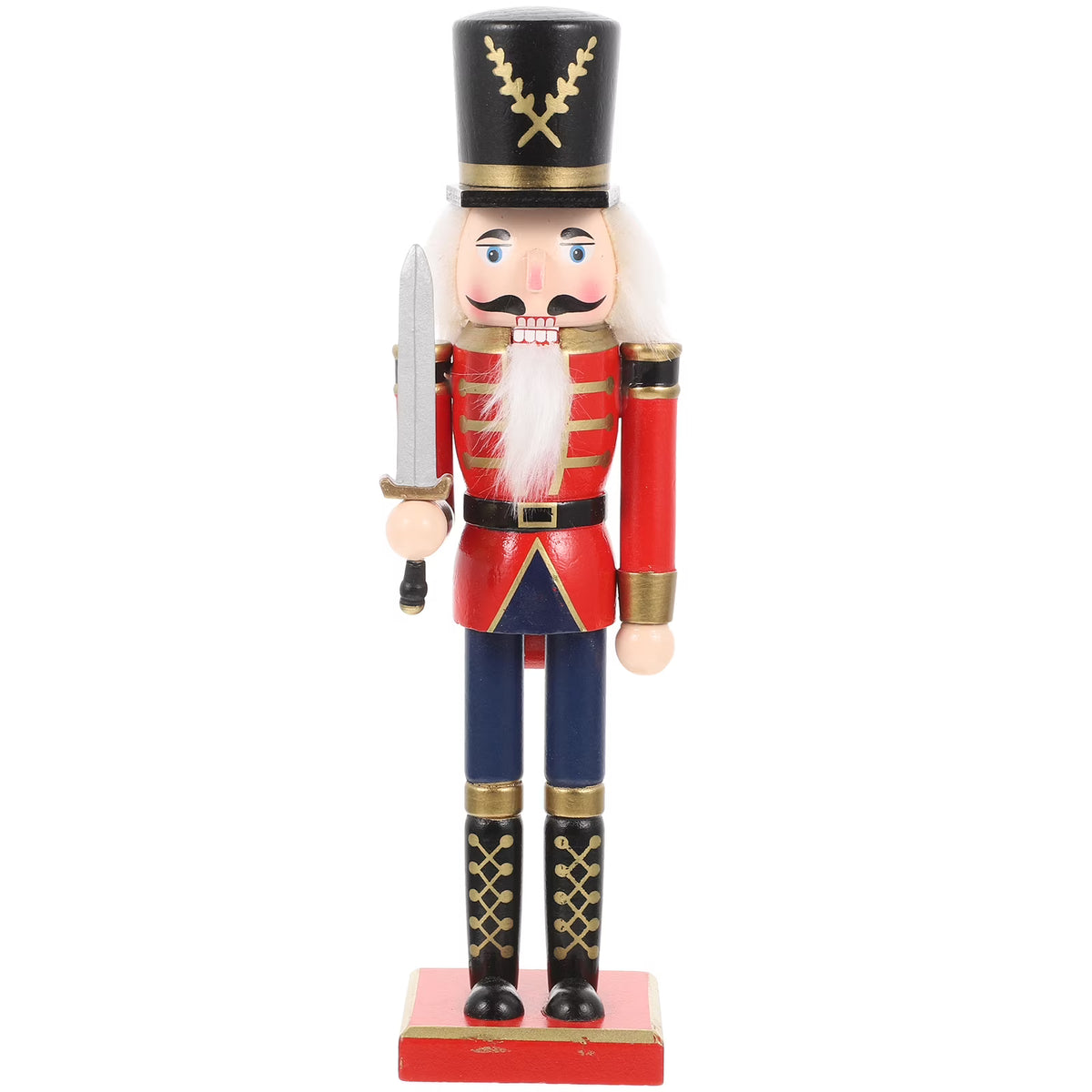 Wooden Christmas Nutcracker Doll Ornament P811528