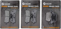 Brake Pad Set Semi-Metallic Pack of 2 Q1680