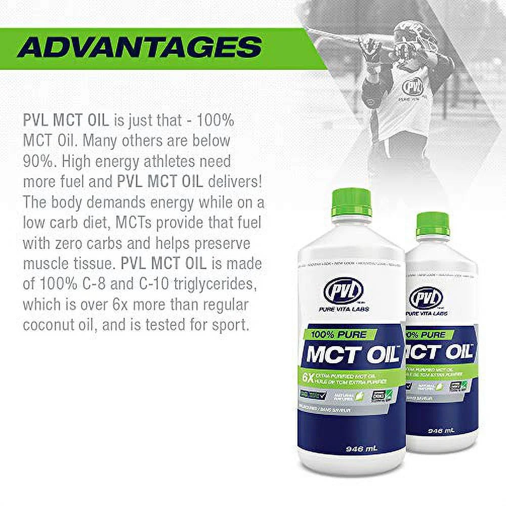 Pure MCT Oil, 946 ML N16577