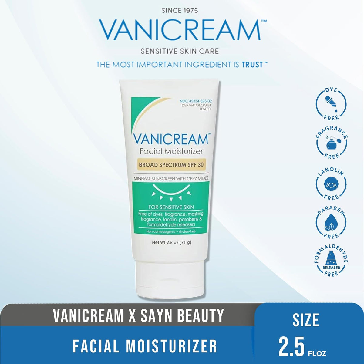 2.5 oz Pack of 2 Facial Moisturizer with SPF 30 T490