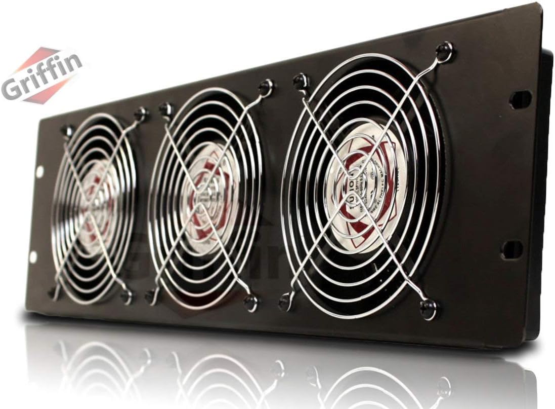 Rackmount Cooling Fan 3U Triple Exhaust Fans Z168198