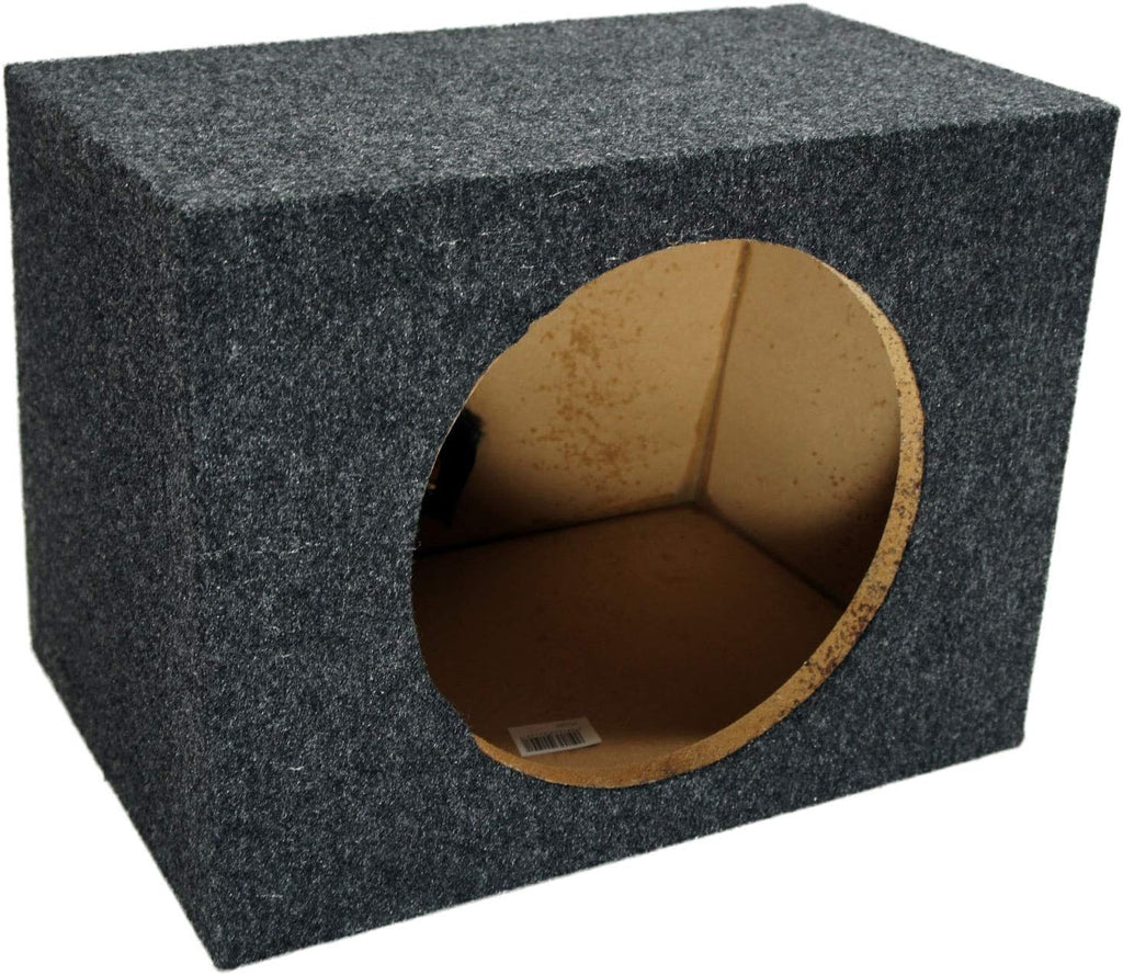 Single 10 Sealed Subwoofer Enclosure 5/8 MDF Wood S569