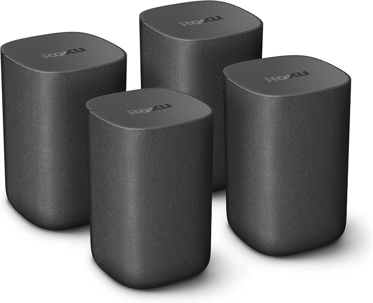 Black Wireless Speakers 2 Count S28789