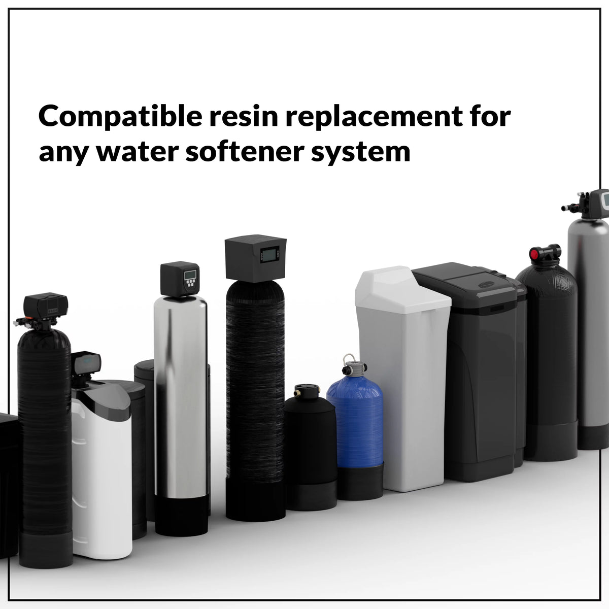 1/2 CuFt Cation Water Softener Resin Media A6630