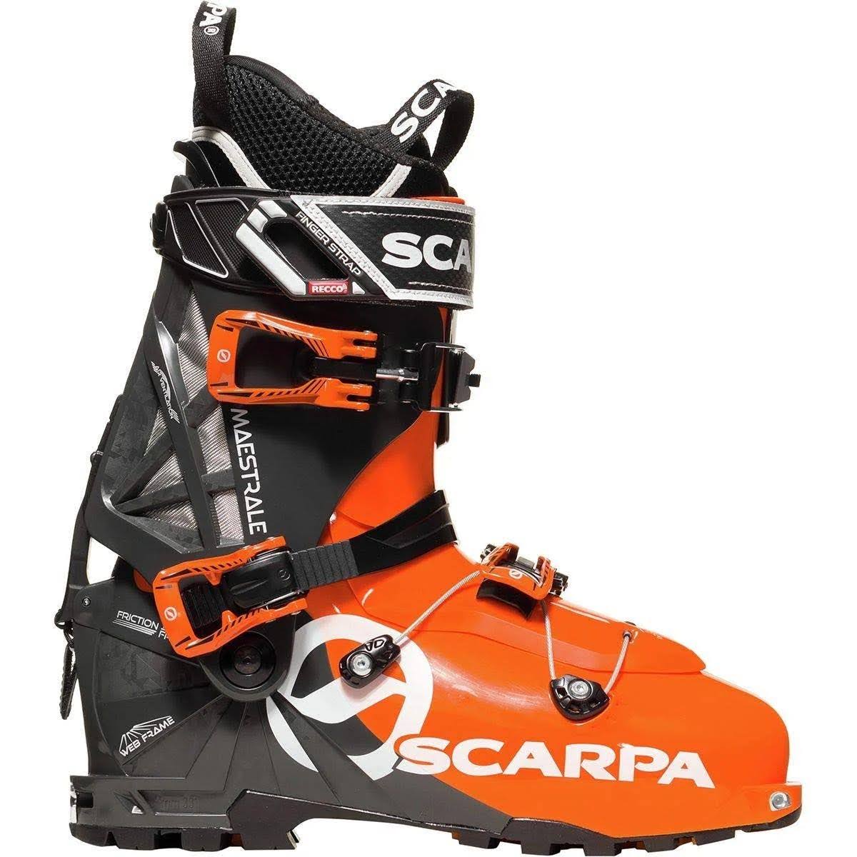 Orange Ski Boots I519