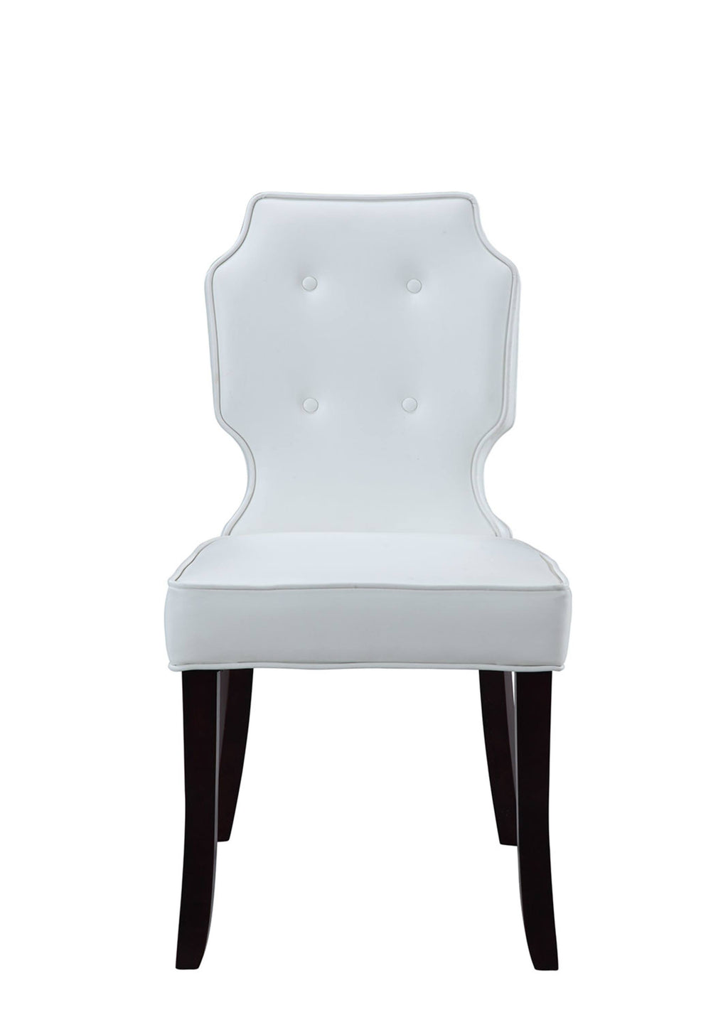 Tufted Dining Side Chair Set of 2 Black I913
