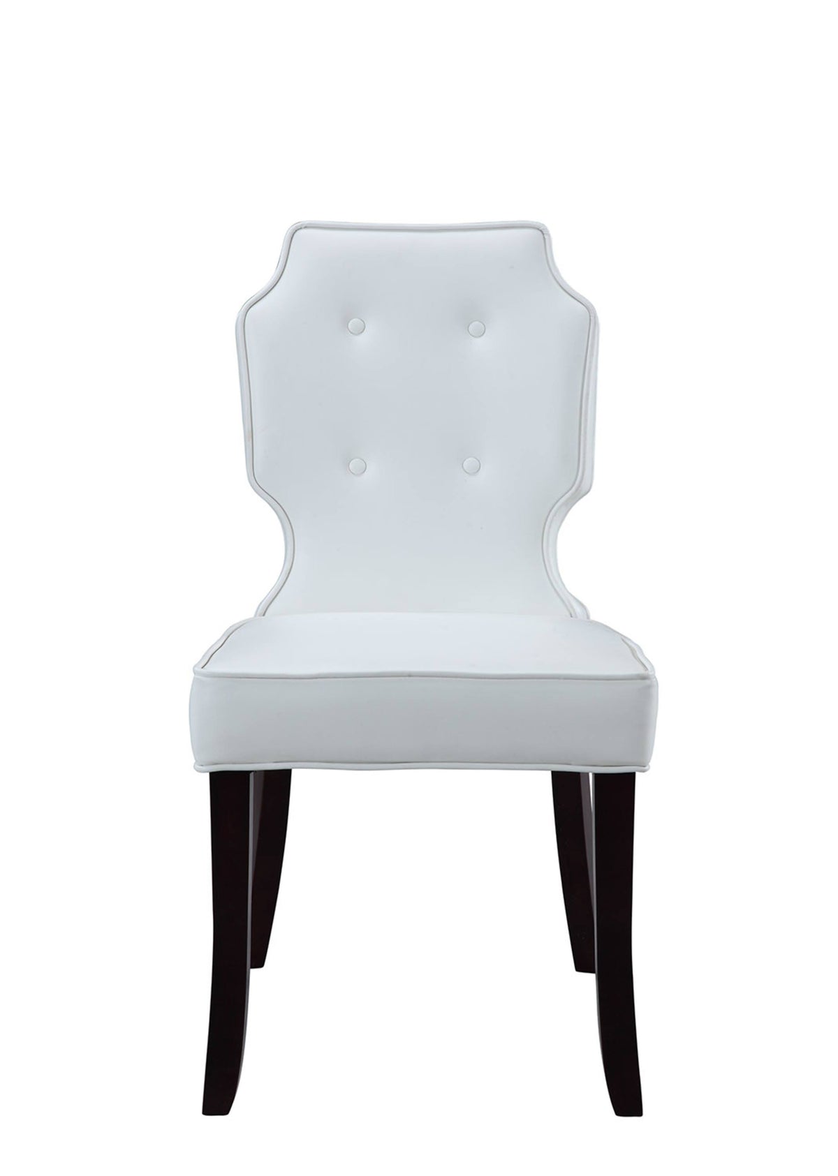 Tufted Dining Side Chair Set of 2 Black I913