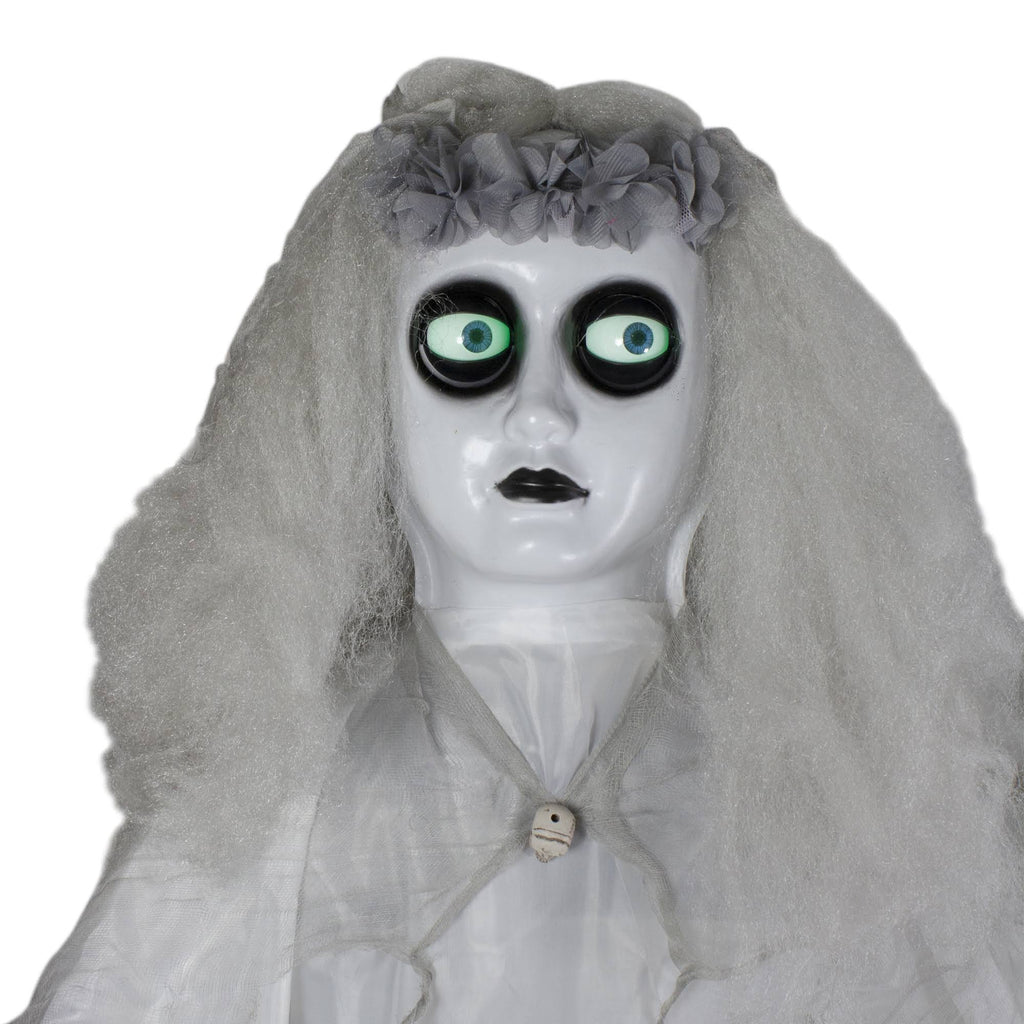 Lighted Animated Ghost Bride Halloween Decoration L391