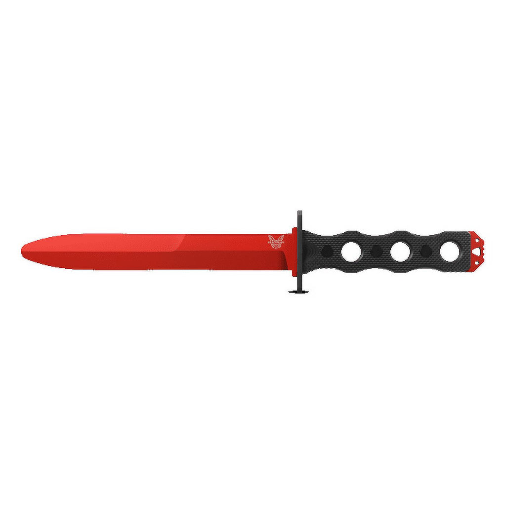 Black G10 Fixed Blade Trainer Knife J910