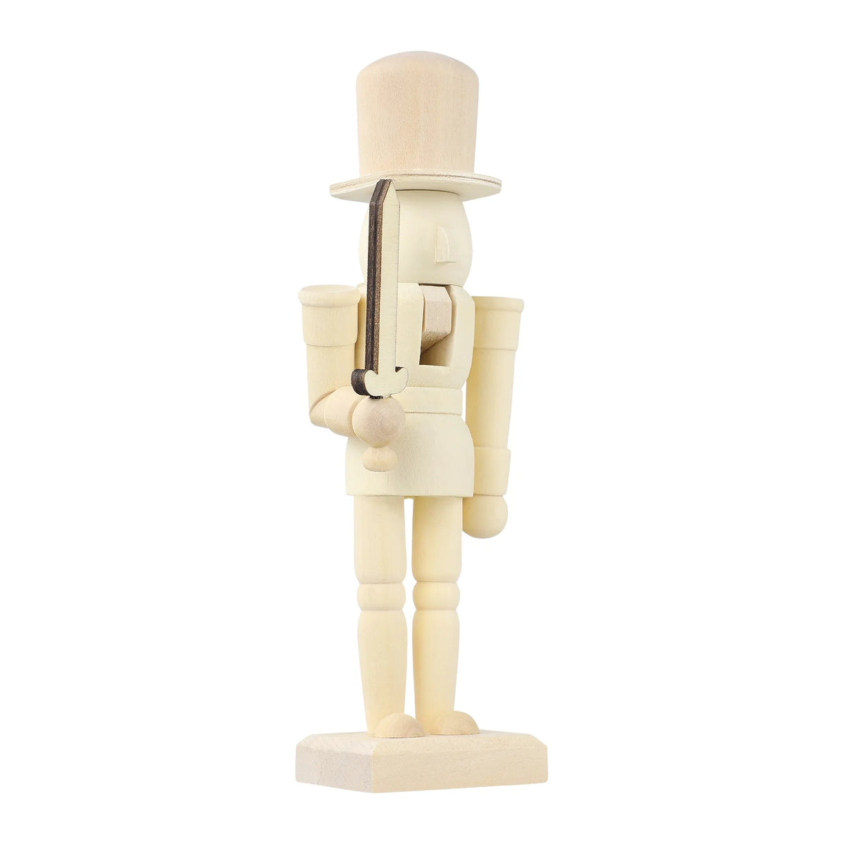 Unfinished Wooden Nutcracker Doll Q9947