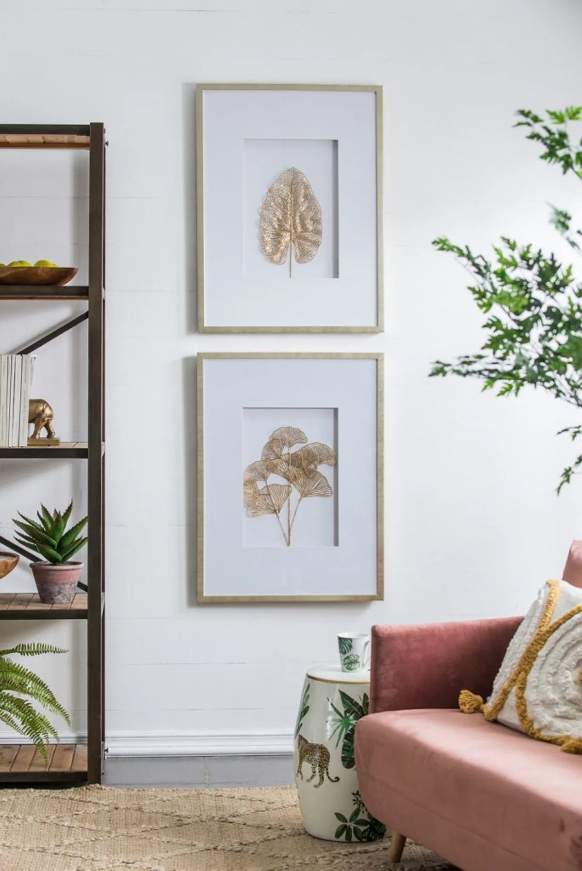 Botanical Framed Wall Arts 23.5" x 31.5" 2ct V81939