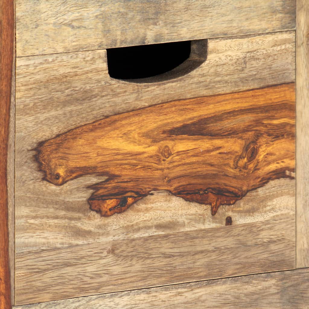 Gray Solid Sheesham Wood Sideboard P919200