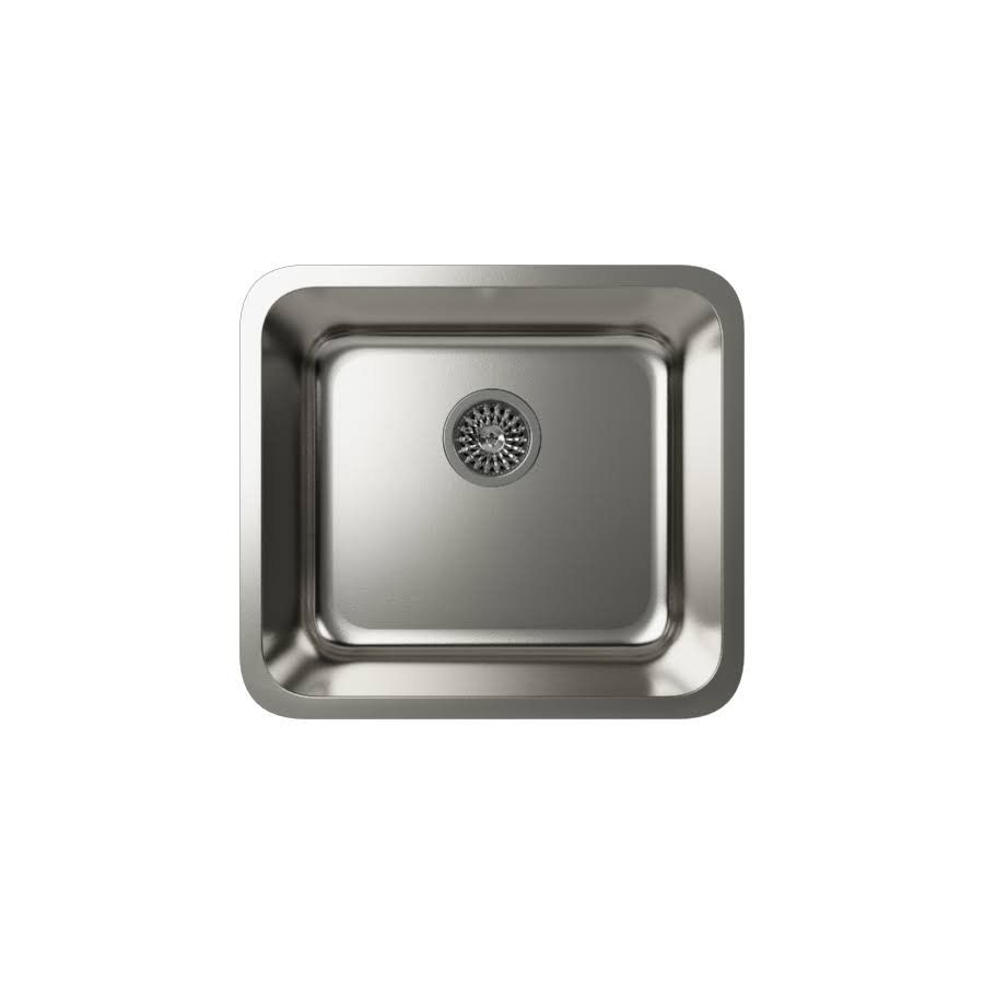 Stainless Steel Undermount Kitchen Sink, 20 x 18-inch C51903