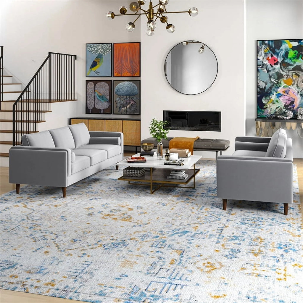 Dark Gray Velvet Sofa Set D462