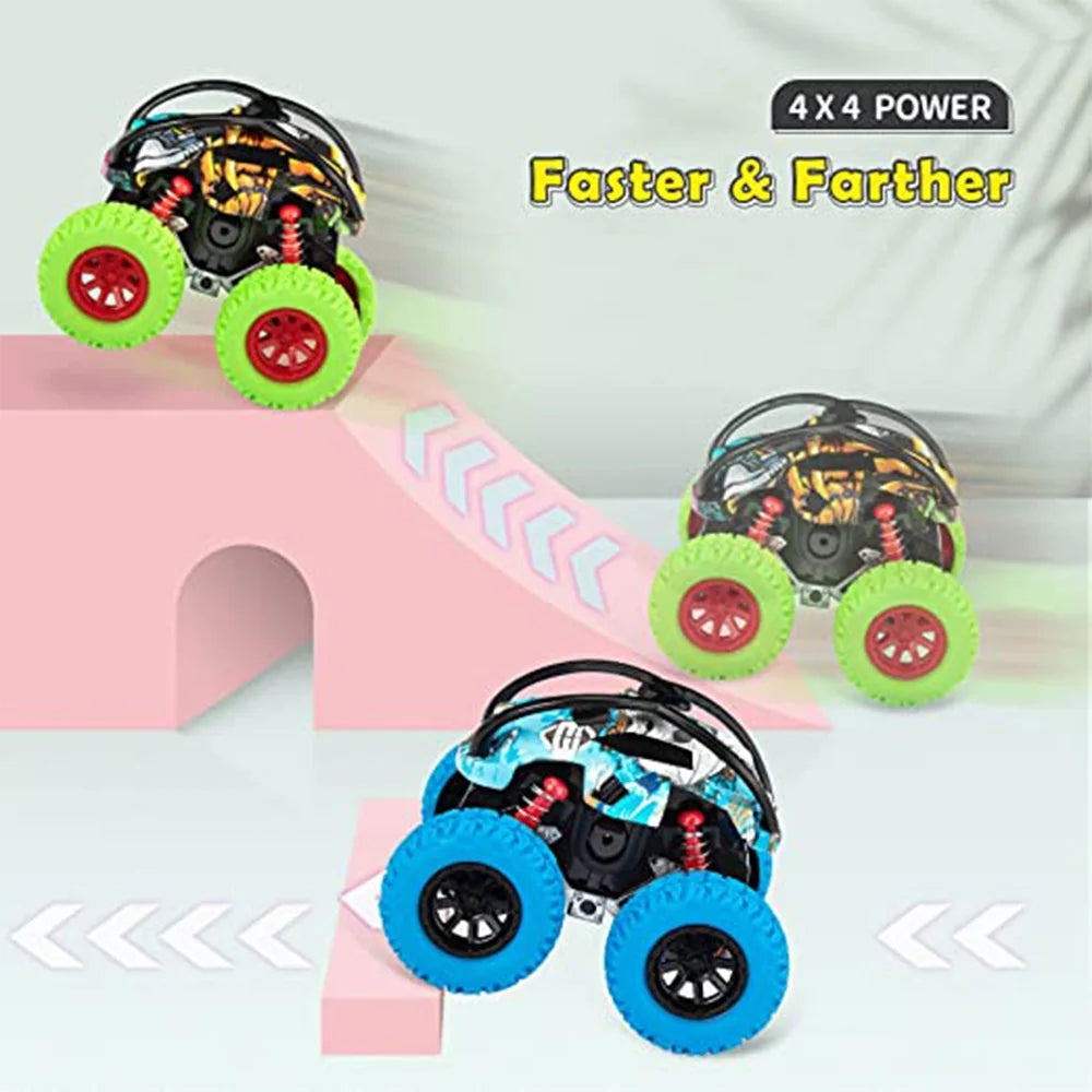 5 Pack Pull Back Cars for Kids Mini Vehicles Toy U8019