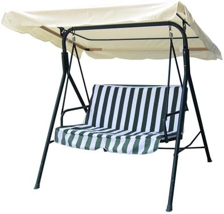 White 6.37' Foot Patio Swing Canopy Replacement L884