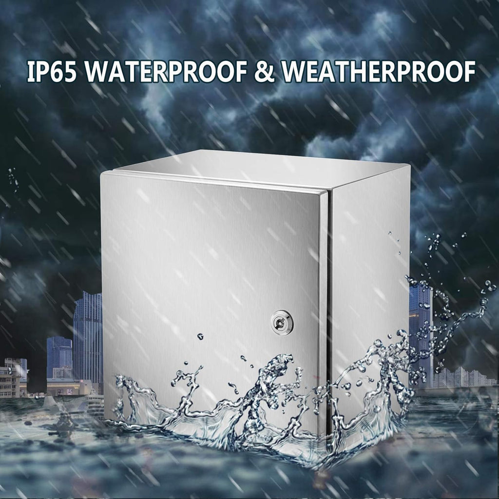 12 x 12 x 8'' NEMA 4X Steel Electrical Enclosure M225991