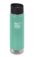 Wide Double Wall Vacuum Insulated Stainless Steel Coffee Mug with Leak Proof Café Cap H94814