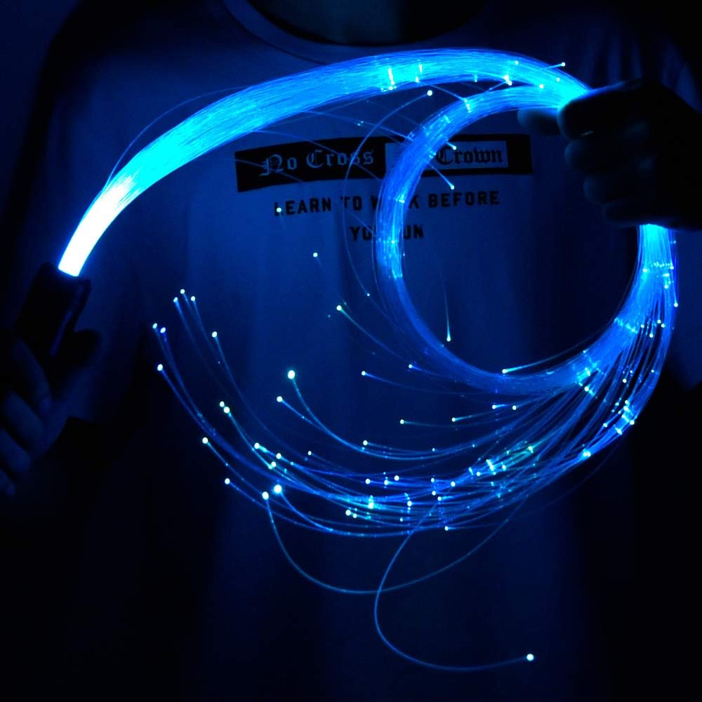 Fiber Optic Whip 10 Colors 40 Effect Modes Pack of 2 A4626