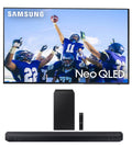 43 Inch Neo QLED Smart TV with 4K Upscaling and 3.1.2ch Soundbar with Subwoofer with Dolby Atmos I380