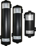 Shell and Tube Pool Heat Exchanger 95 kBtu Stainless Steel 304 1" FPT C732