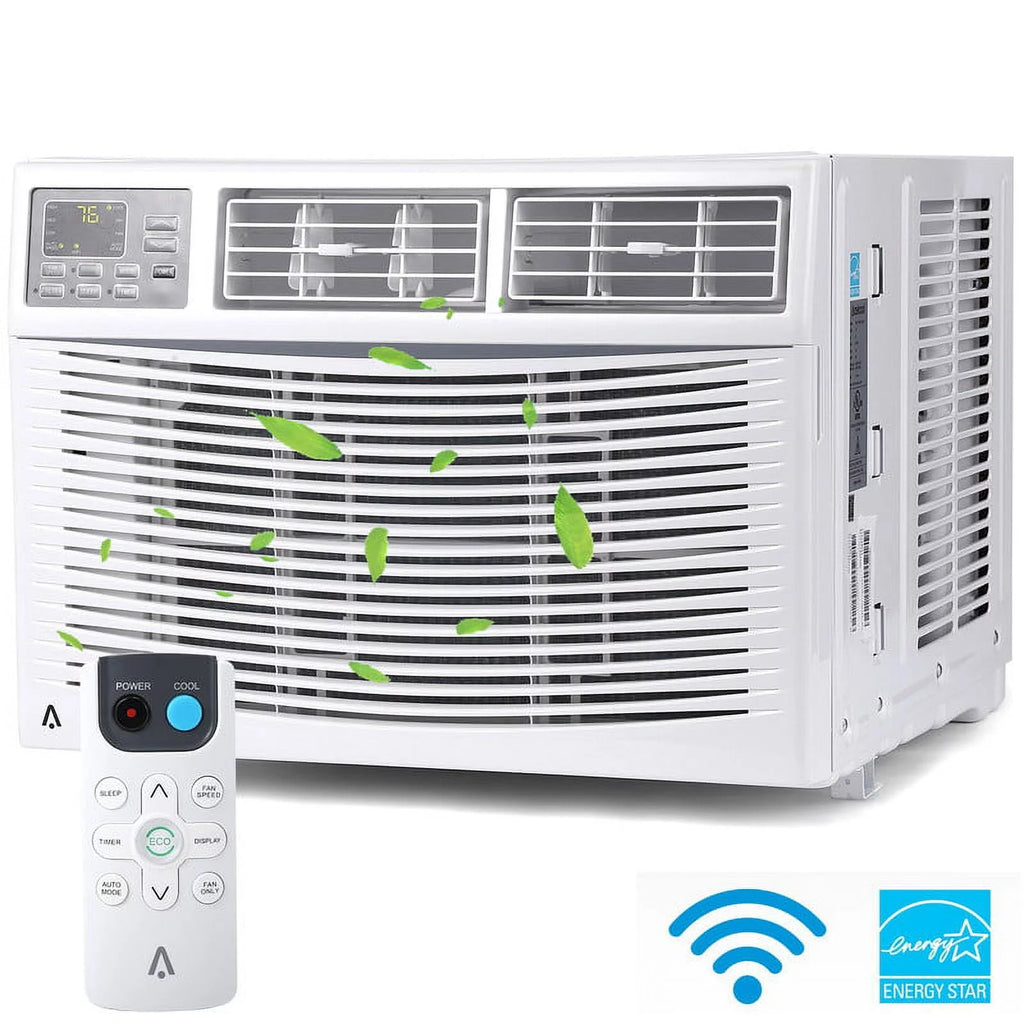 White 6,000 BTU Window-Mounted Air Conditioner P980