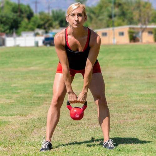 Vinyl Coated Cast Iron Kettlebells J731