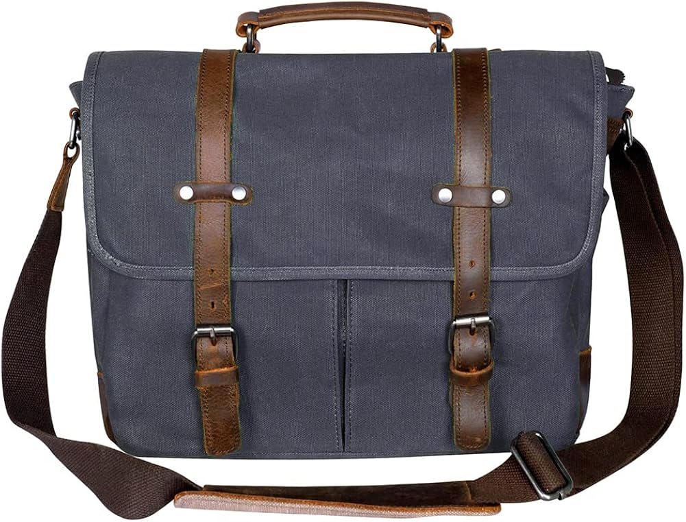 Lightweight Water Resistant 15.6 inch Laptop Messenger Bag T451