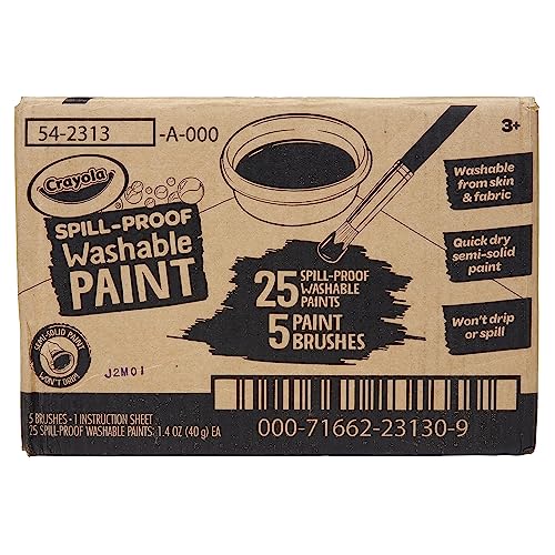 Washable Paint 12ct 16 Oz Nontoxic I640