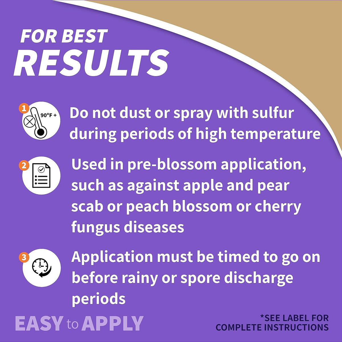 4 lb. Sulfur Plant Fungicide T357556
