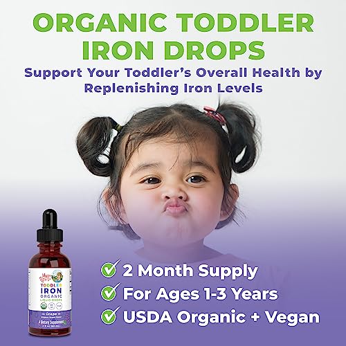 Liquid Iron Supplement for Children Ages 1-3, 2 Fl Oz Q828