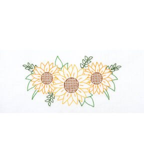 Stamped Perle Edge Pillowcases 2pk E428