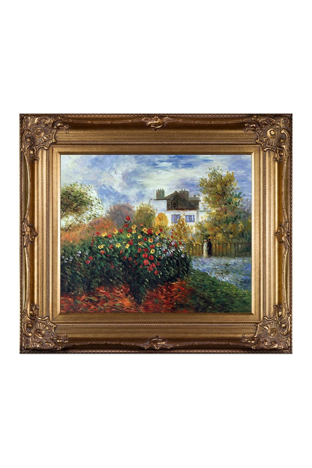 Framed Oil Painting Print on Canvas S7421