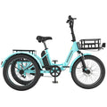 Electric Folding Tricycle with 500W Motor, 48v 14.5Ah Battery, 20*3in Fat Tires Y988