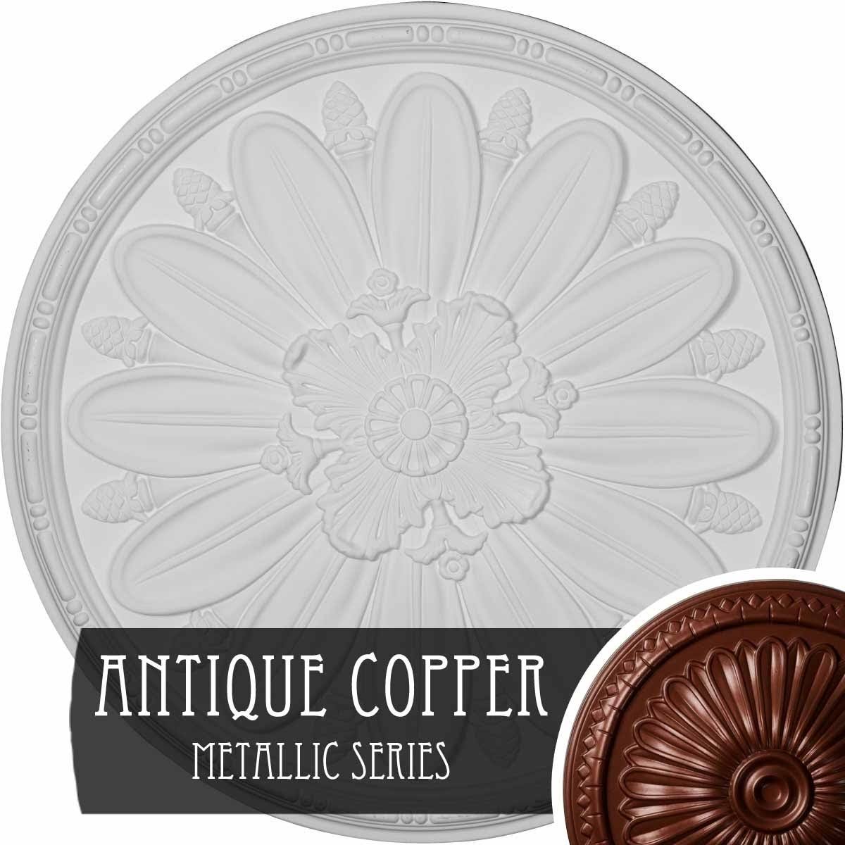 Golden Oak Ceiling Medallion J86966