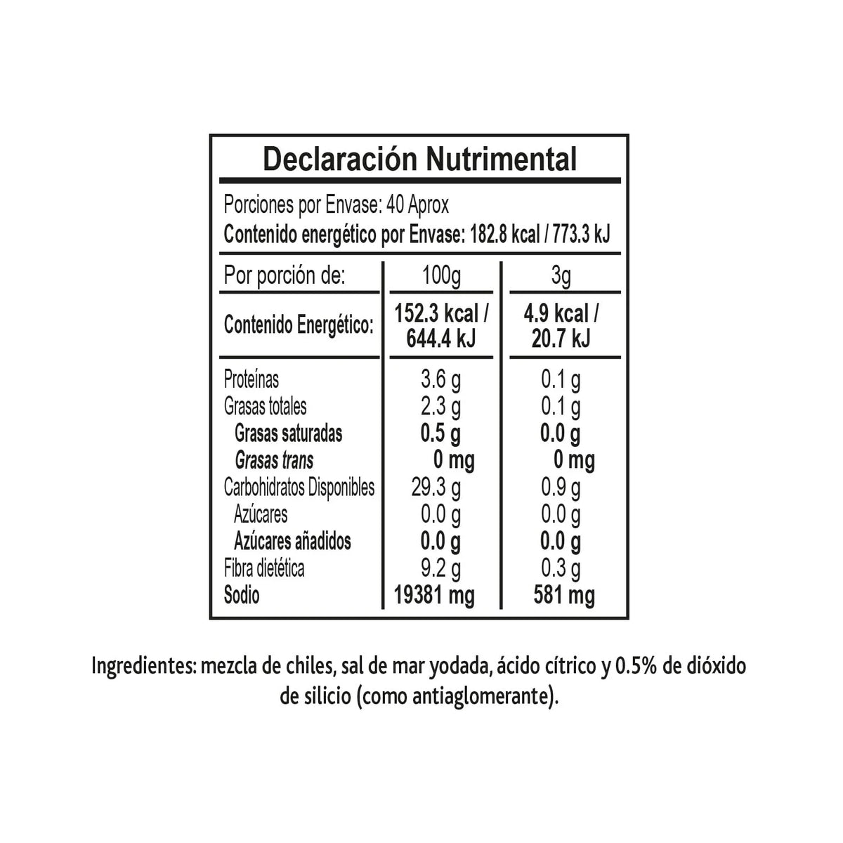Pack of 14 Fruit Seasoning Y56602