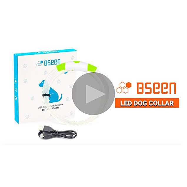 Rechargeable LED Dog Collar B921