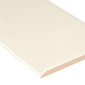 Almond Glossy Bullnose 4 in. x 16 in. Ceramic Wall Tile M849962