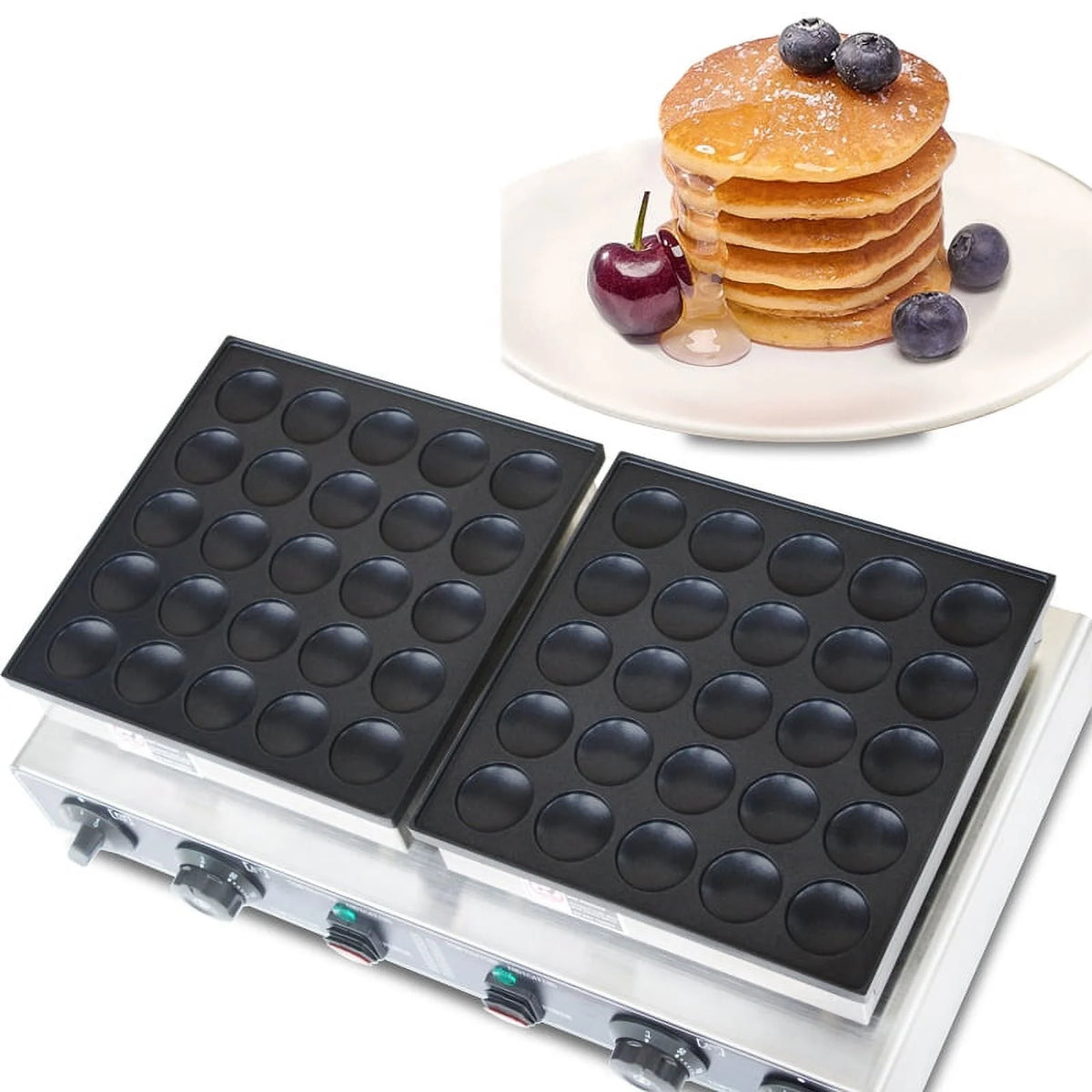 50PCS Nonstick Electric Dutch Pancake Maker Y42336