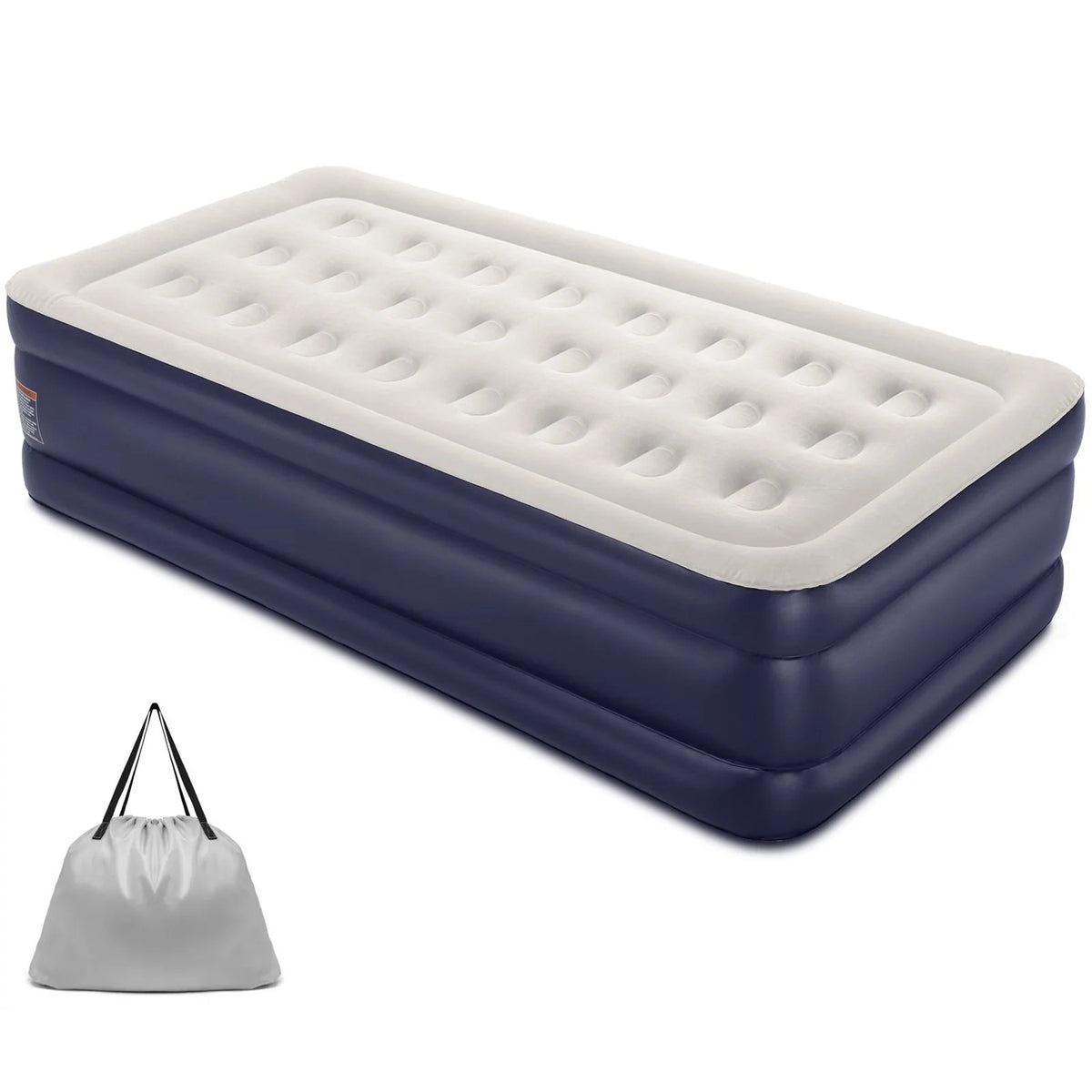 18 Inch Queen Air Mattress with Built in Pump L878